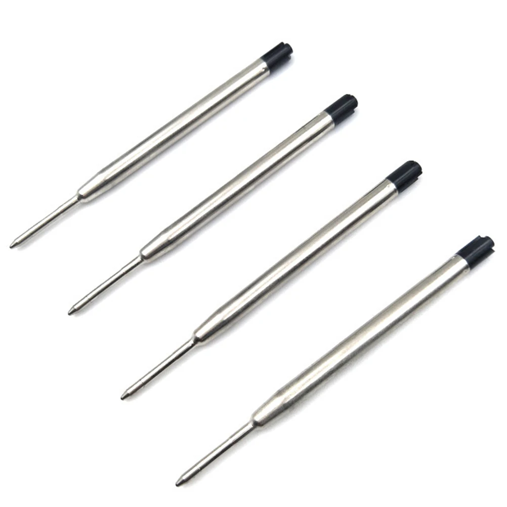 

20 PCS Ballpoint Pen Refill Gel Pens Blue Rotary Black Refills Supply Replaceable Metal