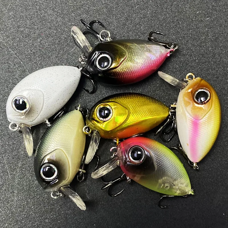 New Crankbait Wobblers Lure 35mm 3.7g High Quality Hooks 10 Different Colors Artificial Bait Hard Fishing Cranks