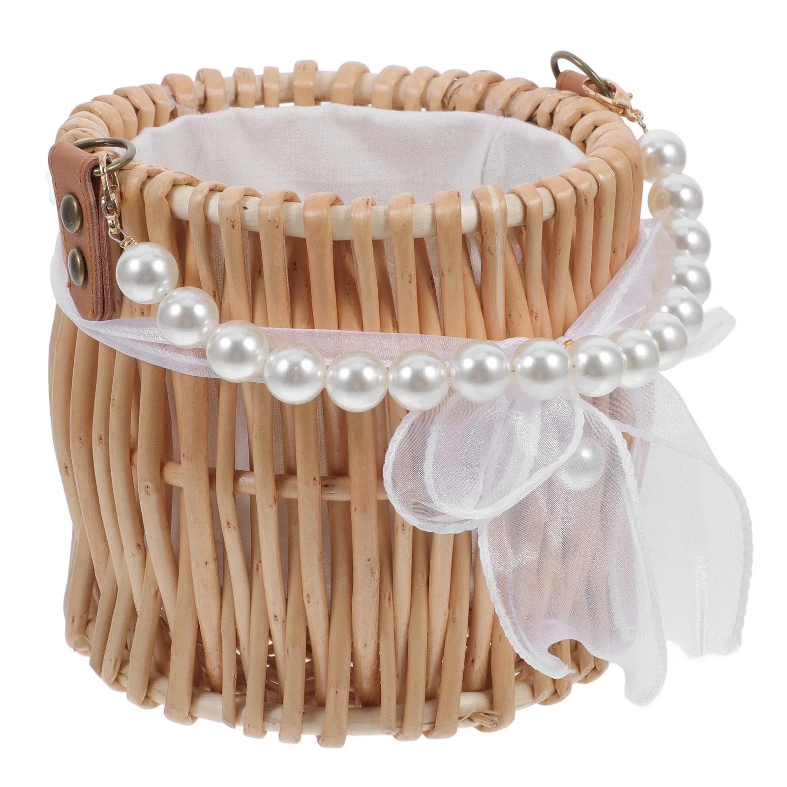 

Wood Chip Basket Handwoven Storage Baskets Picnic Garden Decorative Carrying Household Woven Straw Fruit Vegetable Grain