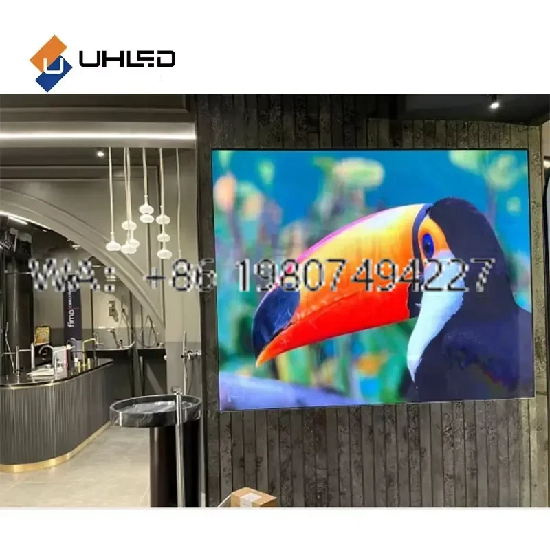 P2.5 Indoor Full Color LED Display Video Wall Panel High Refresh Rate Advertising Screen Easy Installation for Supermarket