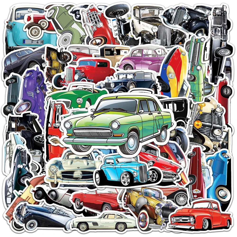 

10/30/50/102pcs Retro JDM Retrofit Racing Car Stickers Laptop Motorcycle Luggage Bike Toy Cool Vinyl Decal Sticker Bomb for Kids