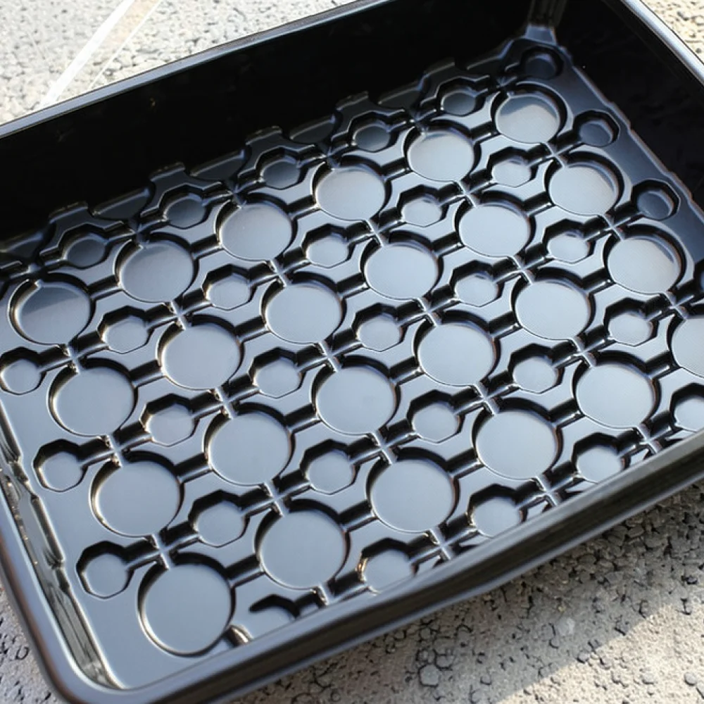 Starter Tray With LED Growth Light Ventilation Control Thickened Nursery Propagation Box Indoor Plant Container