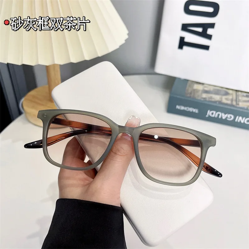 2023 Luxurious Rectangle Sunglasses Women Vintage Brand Designer Square Sun Glasses Men Shades Female Eyewear Eyeglasses Lenses