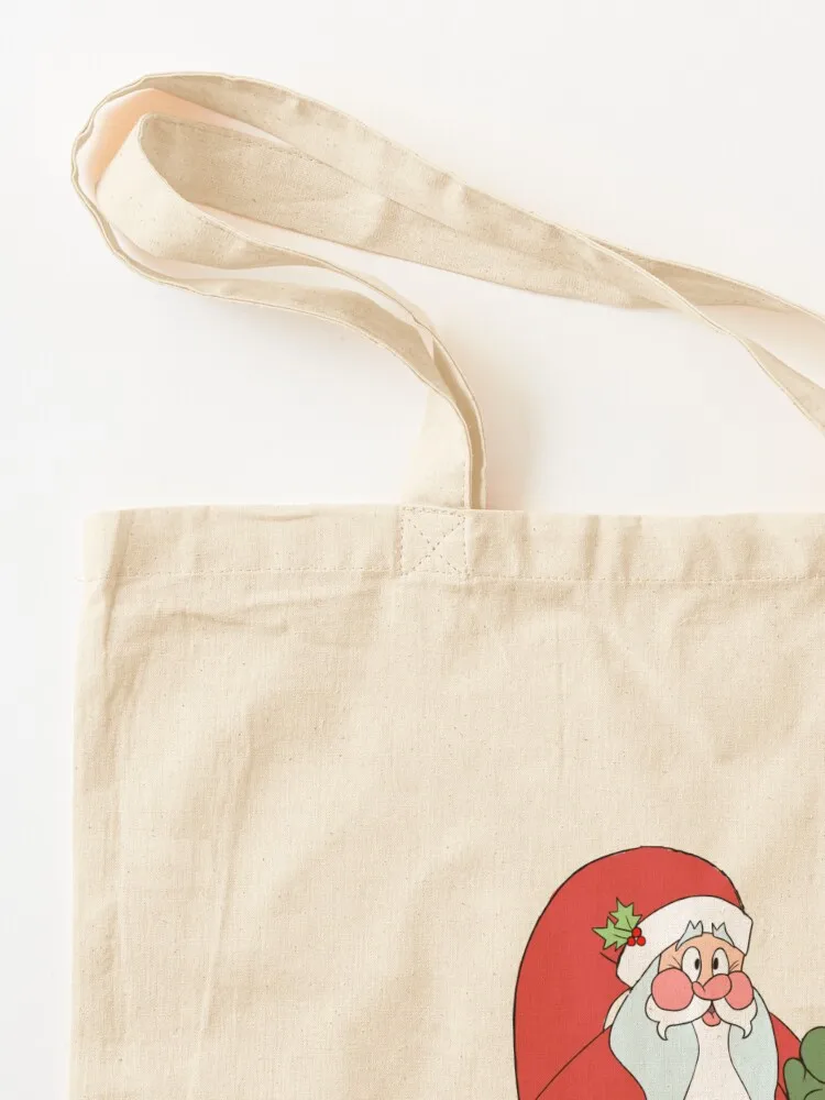 Santa Claus Tote Bag Canvas tote bag men's great bag Gift