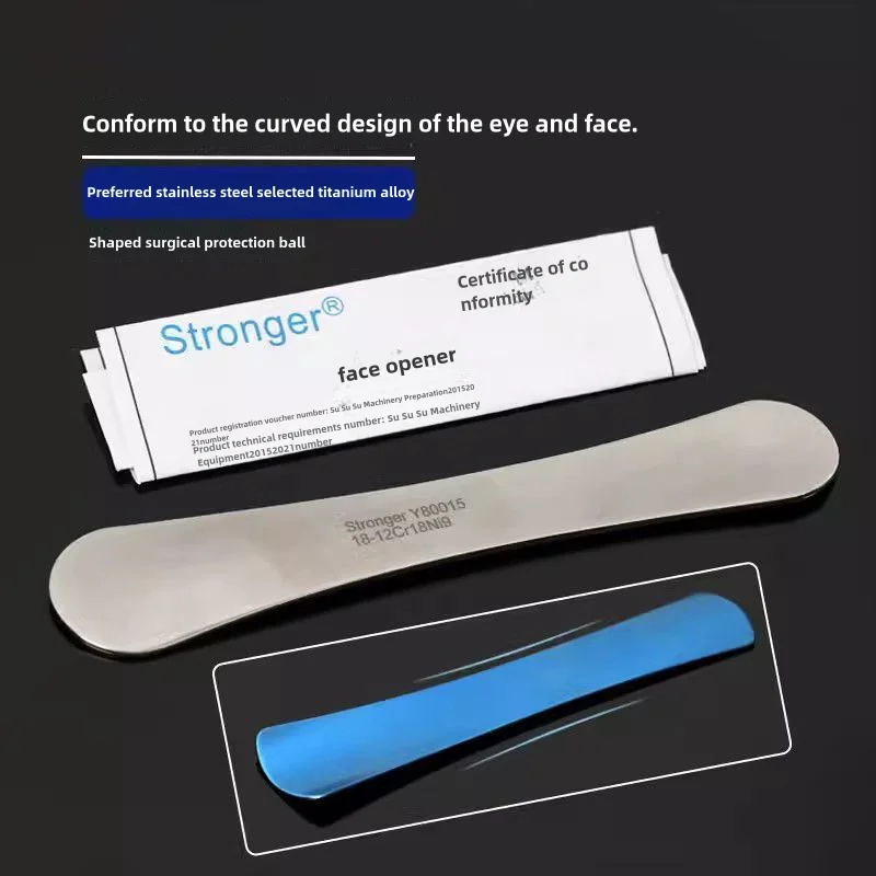 Przyrządy okulistyczne JAEGER LID PLATE, METAL, MATE FINISH DO Oftalmologii SURGERII — zdjęcie 4