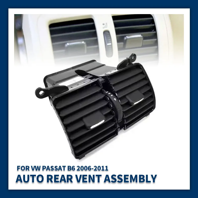 

3CD819203 3C0819203 OEM Rear Center Armrest Console Air Vent Outlet Vent Assembly For VW Passat B6 2006 2007-2011 Passat CC