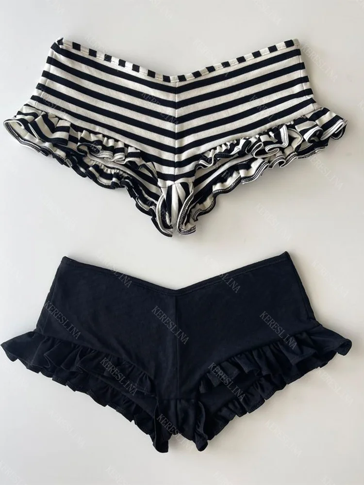 

Летние повседневные уличные милые мини-женские шорты Y2K 2000-х годов в стиле хип-хоп, панк, американские ретро, модные универсальные спортивные шорты для девочек