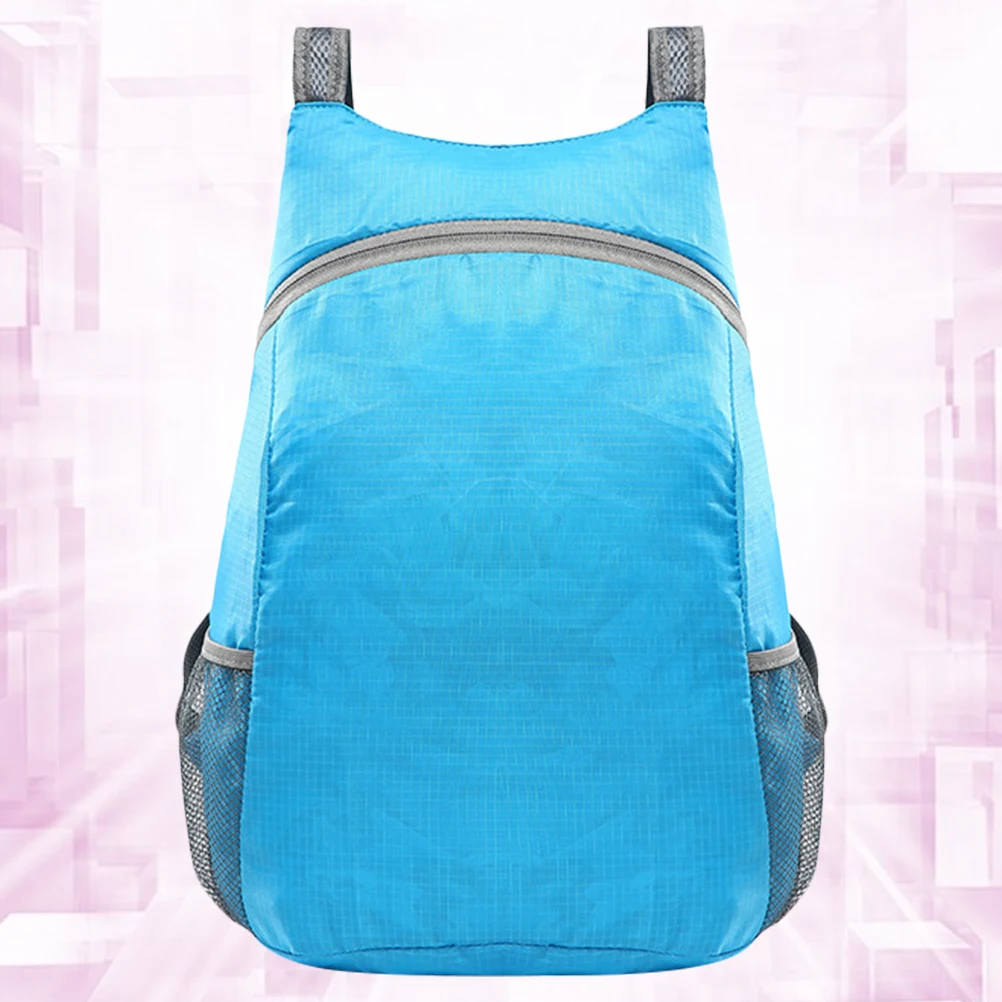 

Backpack Large Capacity Waterproof Storage Bag Foldable Travel Accessories Multifunctional Daypack School Bag Oxford Cloth