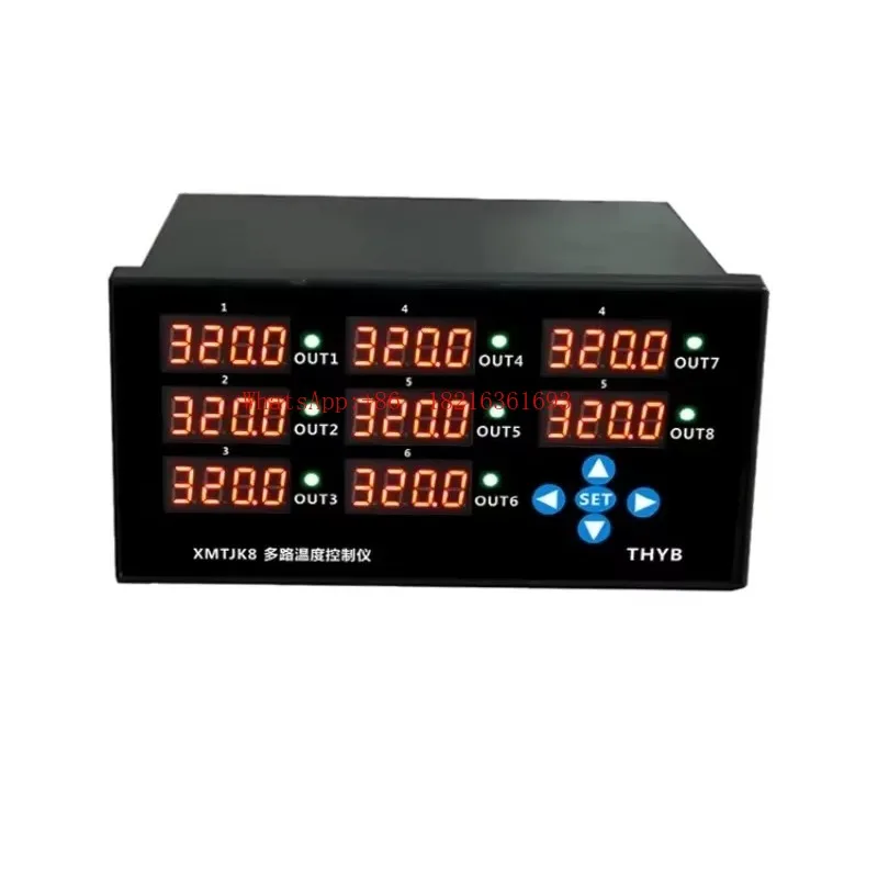 Limited Offer Multi-Channel PID Temperature Controller (8-Channel) - Computer Monitoring & Temperature Curve Recording