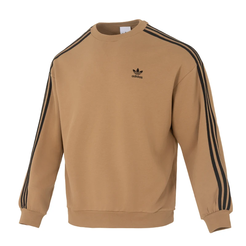 

Adidas оригинальная мужская спортивная одежда модный свободный повседневный дышащий пуловер с круглым вырезом Kd1833