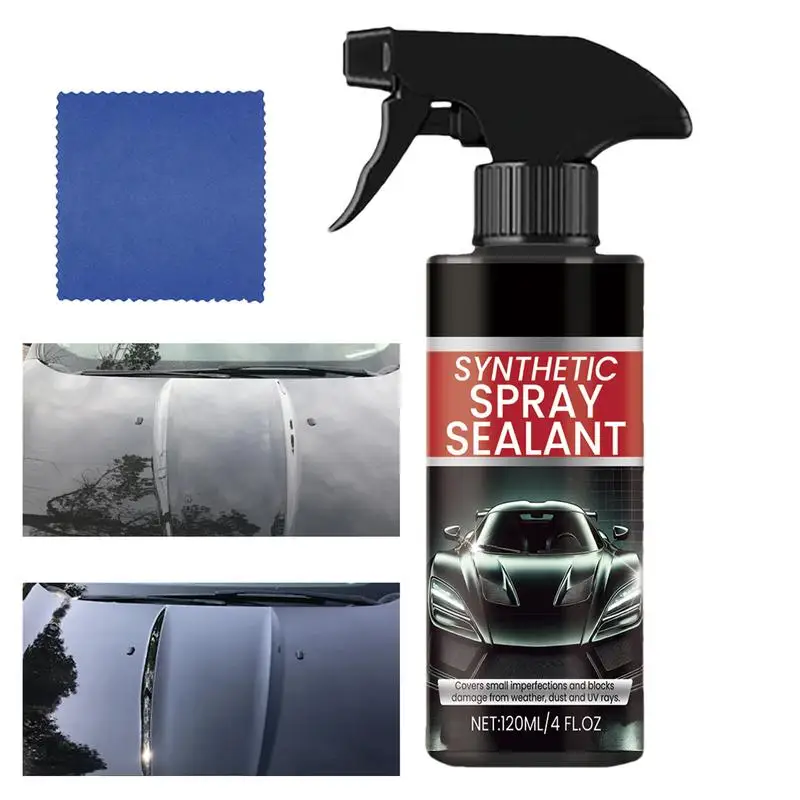 

Car Coating Spray Car Nano Sealant Ceramic Spray Multi-functional Car Sealant Ceramic Spray Quick Coat Car Polish Spray 120ml