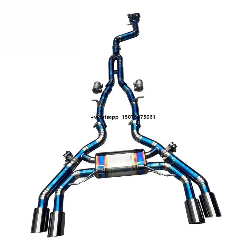 High Performance Titanium Alloy Exhaust Catback System for F97 X3M