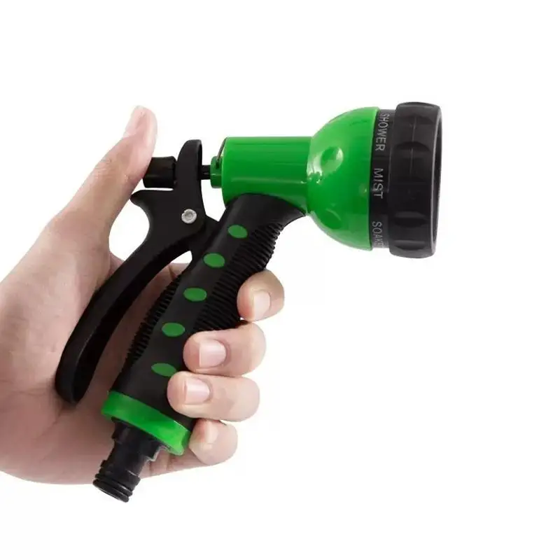 Garden Hose Spray Nozzle 7 IN 1 Adjustable Spray Modes Non Slip Grip For Lawn Car Washing Garden Watering