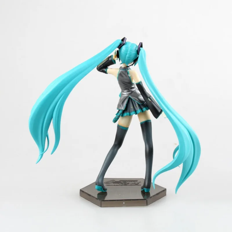 19CM Hatsune Miku Vocaloid rysunek Model akcji dekoracja lalki z kreskówek ozdoba kolekcja zabawek prezenty obecne Ins Anime Kawaii