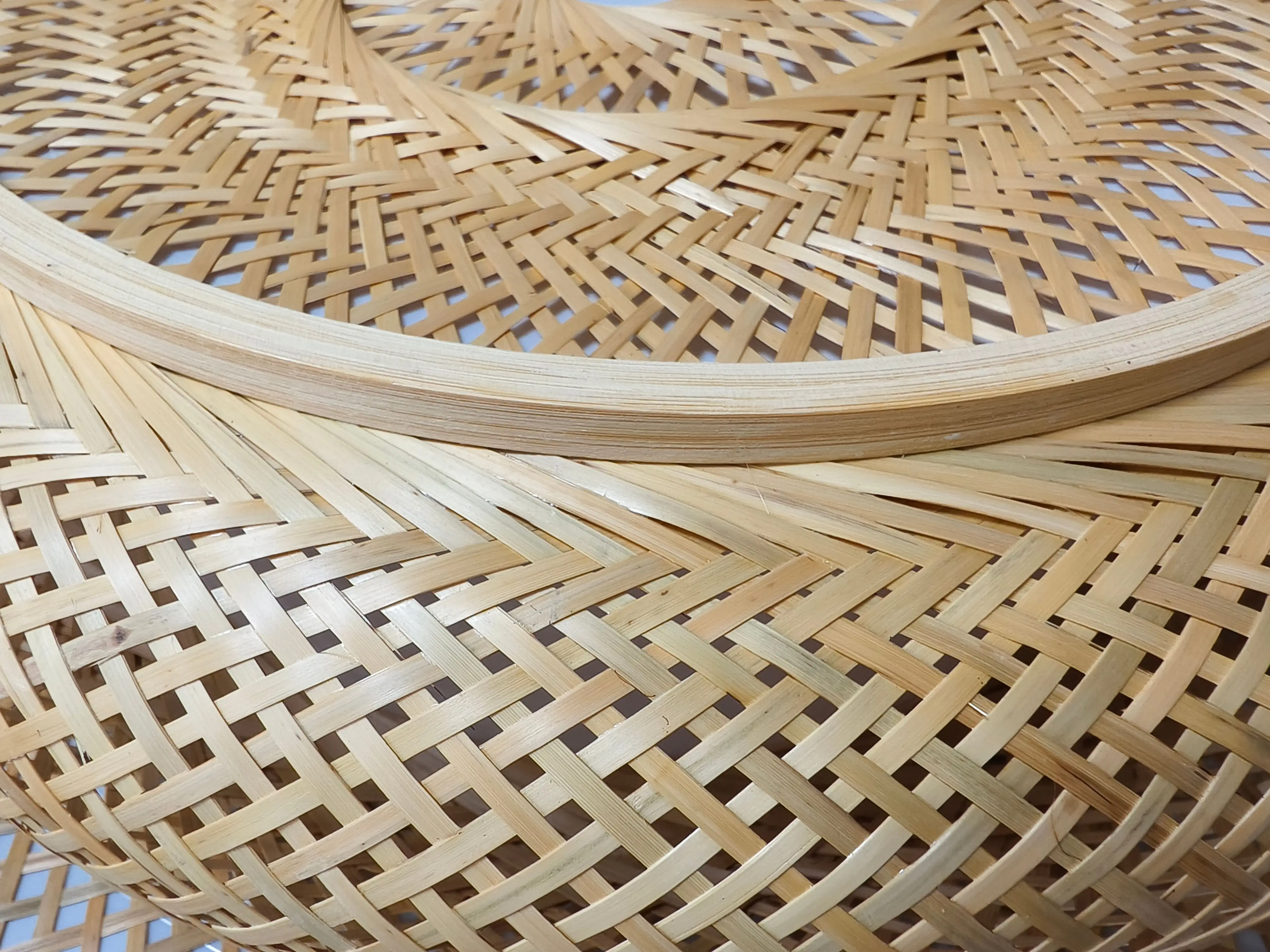40cm/50cm Rattan Pendant Light - Modern Minimalist LED Ceiling Fan Lamp for Bedroom & Restaurant, Acrylic Design, Export Quality - view 5