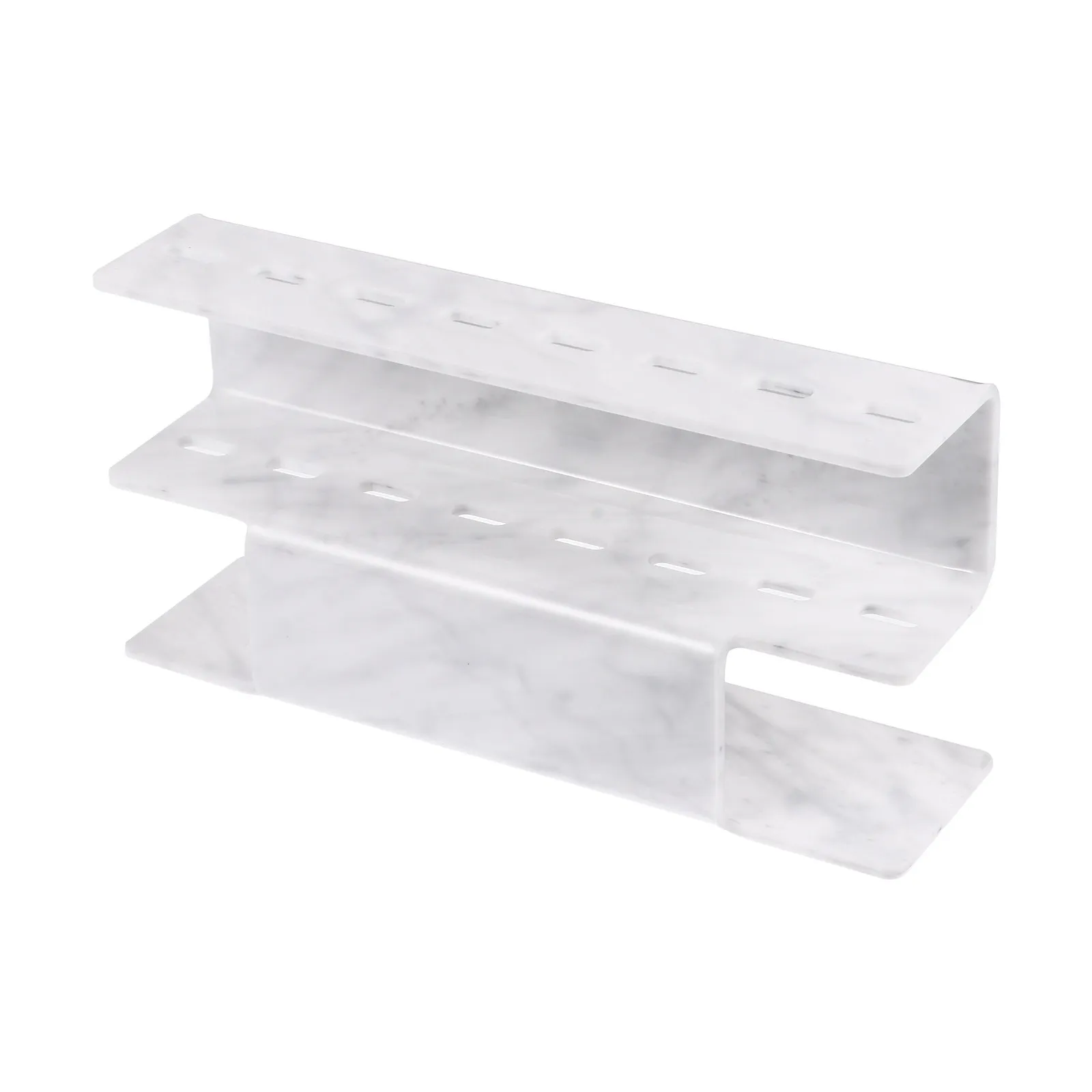 Tweezers Holder Organizer for Eyelash Extensions Acrylic Display Storage Shelf with 8 Slots Clean Makeup Space Professional