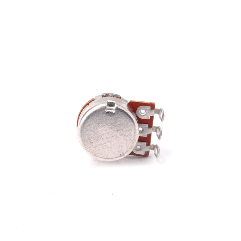 

A500K Ohm Potentiometer for Guitar Volume Tone Control Audio Potentiometers Audio Log Linear Durable Practical Easy Install