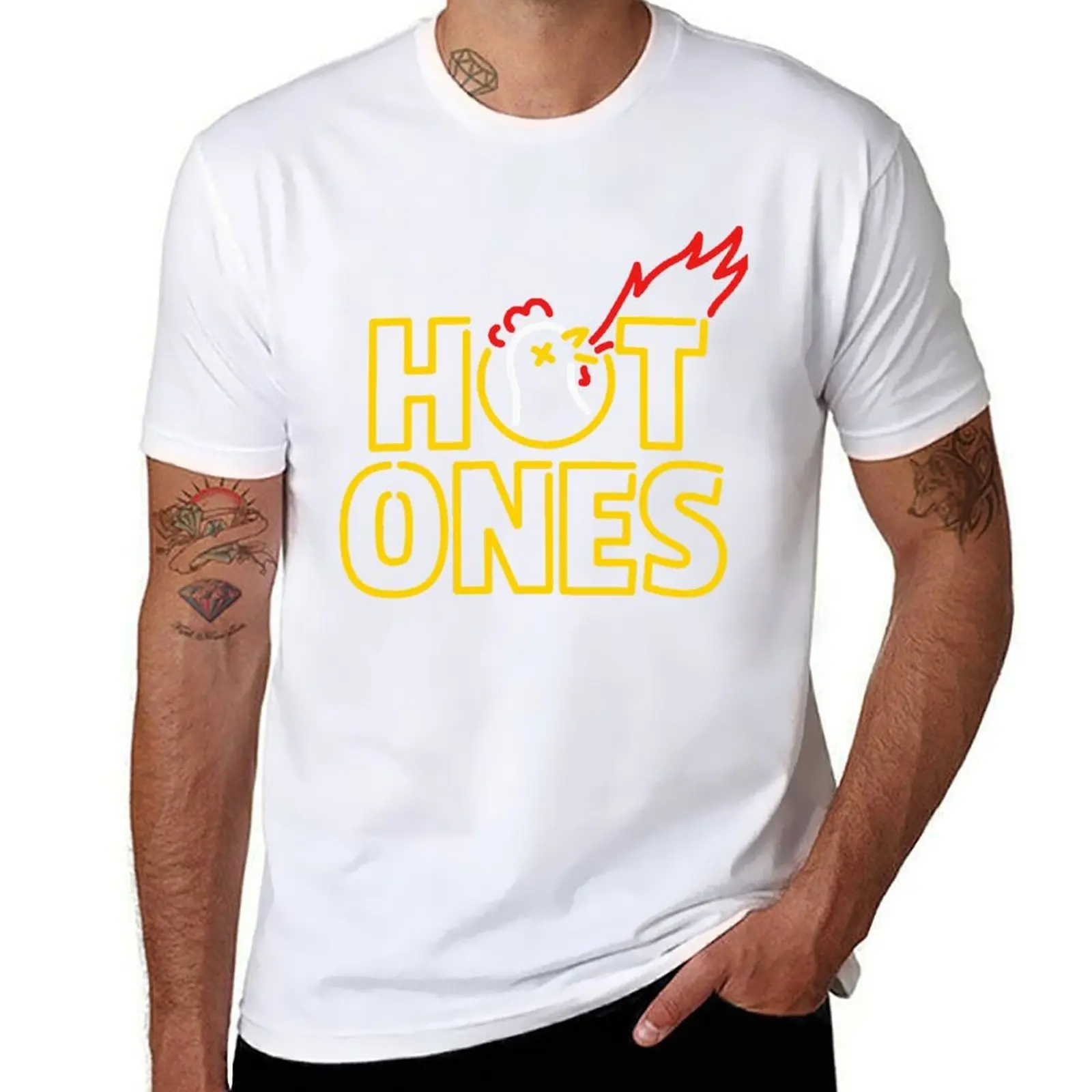 

Hot Chili Sauce T-Shirt t shirt for man t shirts for man cotton funny T-Shirt