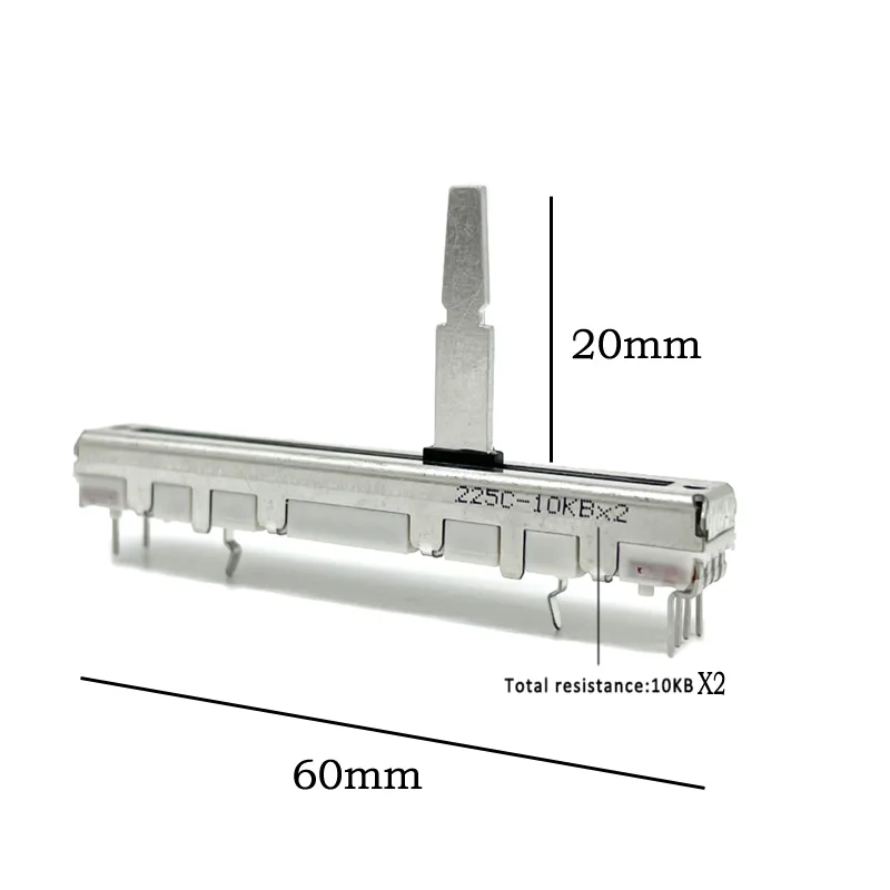 

RS45 Series ALPS Original Pioneer DJM Series Vertical Fader Potentiometer Road 350 400 500 600 700 800 900 2000 1234 Channel