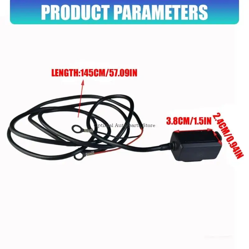 Picture 7: Waterproof Motorcycle Handlebar Chargers Universal for Smartphone Shockproo