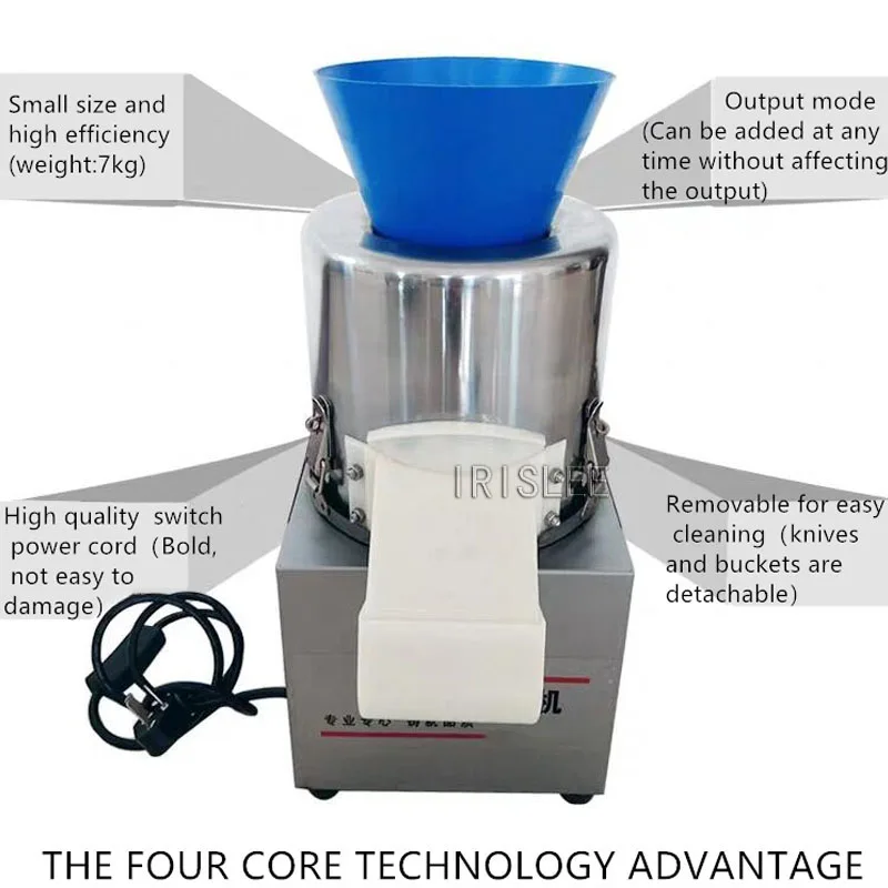 Commercial Vegetable Stuffing Cutter Chopper/Automatic Vegetable Chopping Machine