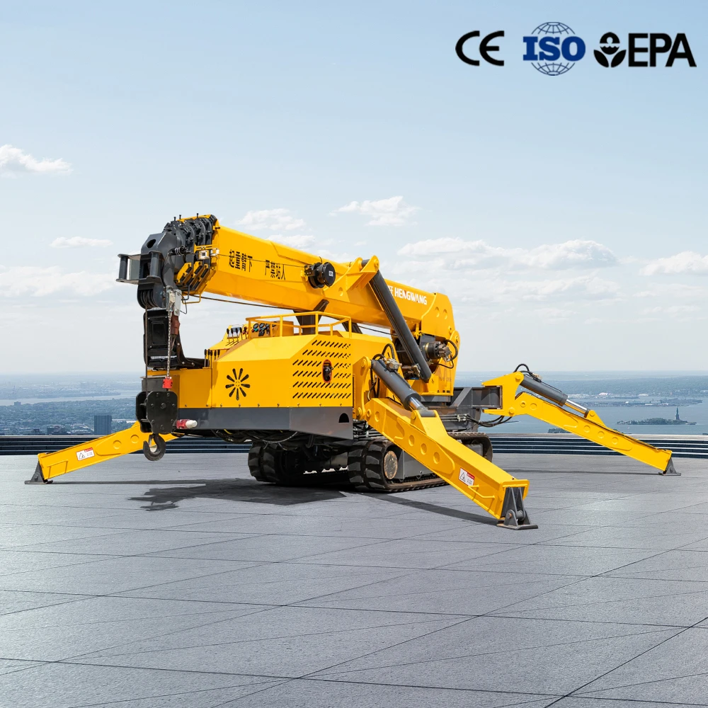 

Spider Crane High Quality 360 Degree Mobile 1 ton 3 ton 5 ton 8 ton 10 ton Spider Crane Crawler-Based Lifting Machinery Custom