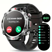 Smart Watch Wireless Calling 3.53cm Round Screen and Multiple Sports Modes - For iOS and Android 450mAh Battery Smart Watch