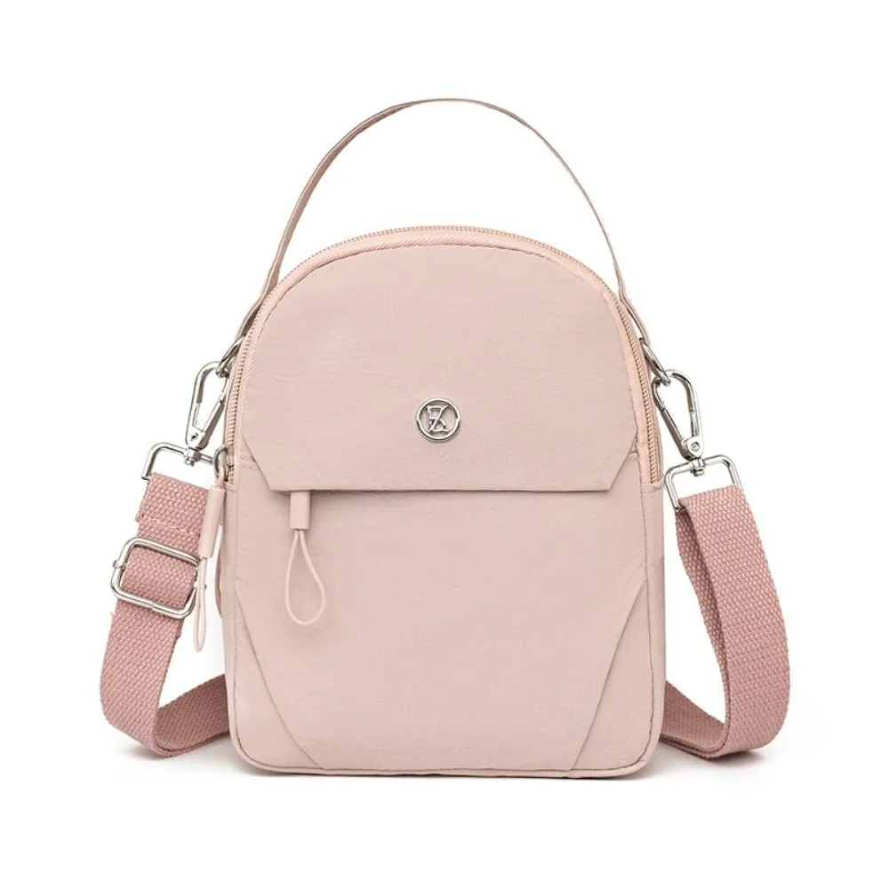 

New Long Strap Shoulder Bag Light Weight Multi-pocket Crossbody Bag Durable All-match Messenger Bag For Girls Women