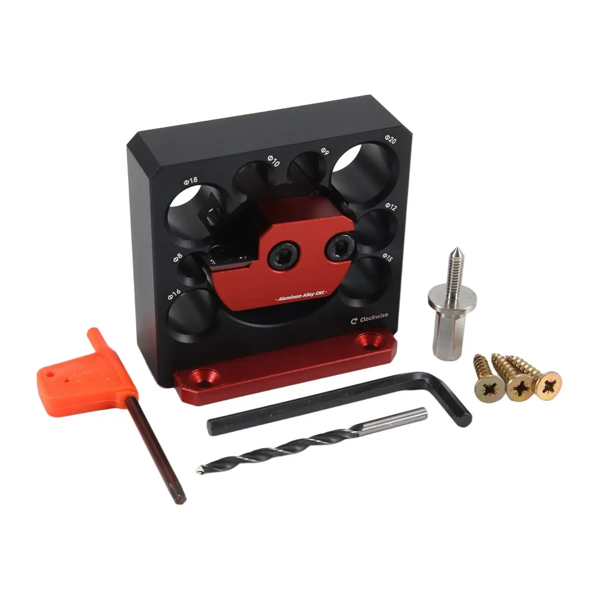 ✼Adjustable Dowel Maker Metric Jig 8mm-20mm with Carbide Blade Round Bar Round Tenon Making Tool Compact Woodworking Tool