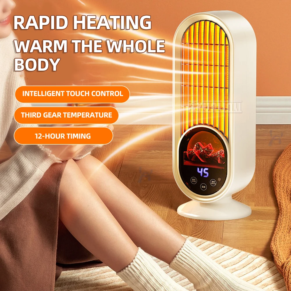Portable Desktop Warm Air Blower Heating Machine PTC Energy Saving Warmer High-power Winter Heater