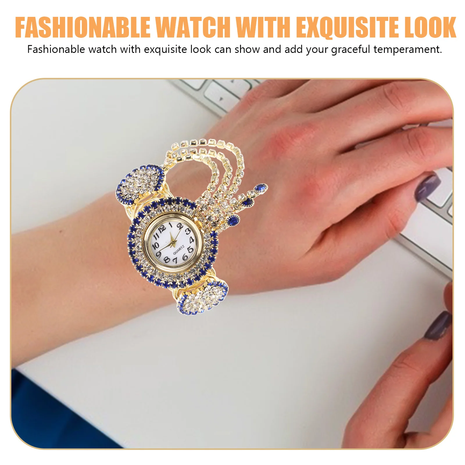 

Изысканные женские наручные часы, платье, женский точный хронометражный браслет для женщин, браслет