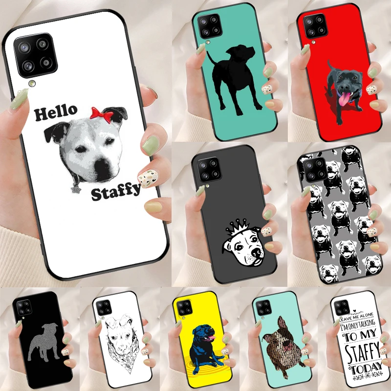 Staffy Staffordshire Bull Terrier For Samsung Galaxy A56 A36 A26 A16 A05 A06 A22 A32 A52 A54 A34 A14 A55 A15 A53 A33 A35 Case