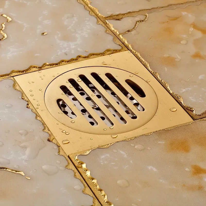 

Bathroom floor shower drain waste floor drain Anti-odor Bathtub Drainer Stainless Steel Square drainage