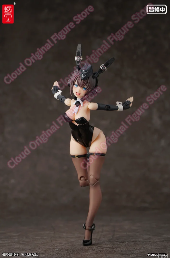 In Stock 100% Original Snail Shell 1/12 RA-03 Panzer Bunny Anneliese Sexy Girls Action Figures Model Collection Doll Toy Gift