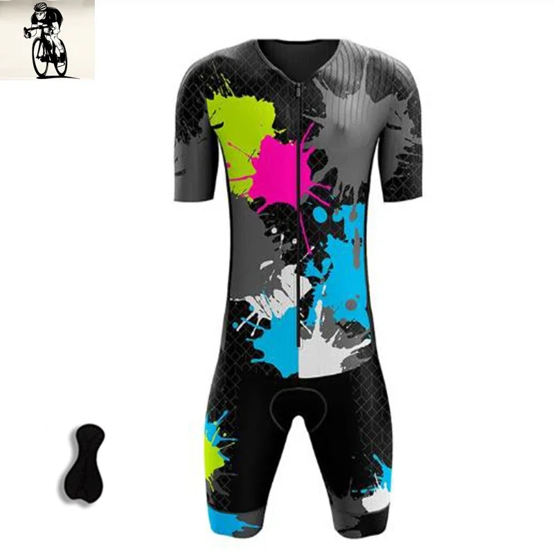 OEM Custom Sport wear Design, 2025 Men's Team Bike Clothes, Manufacturer Bicycle Clothing Cycle Jersey Suit  Triathlon Jumpsuit