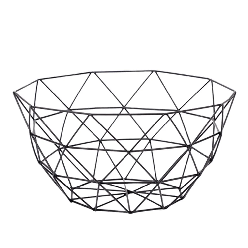 Metal Fruit Basket Heteromorphic Design Large-capacity High-strength Kitchen Organizer Vegetable Storage Bowls Easy To Clean