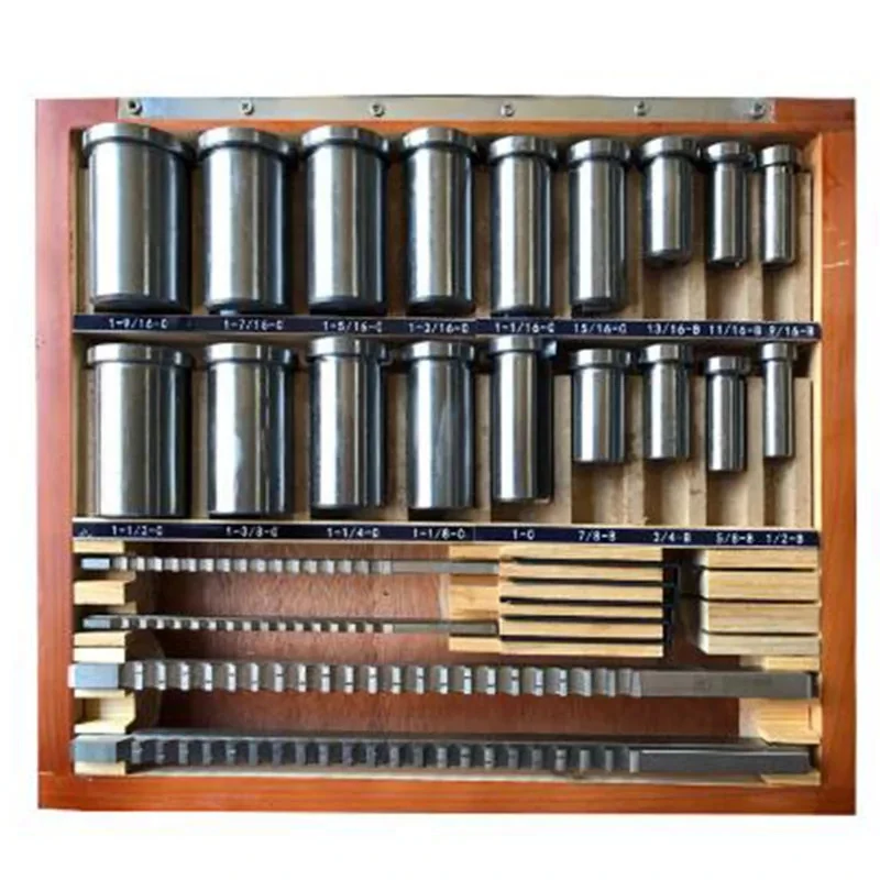Broach Set HSS Metric Keyway Cutting Tool for CNC hine Precision 18pcs