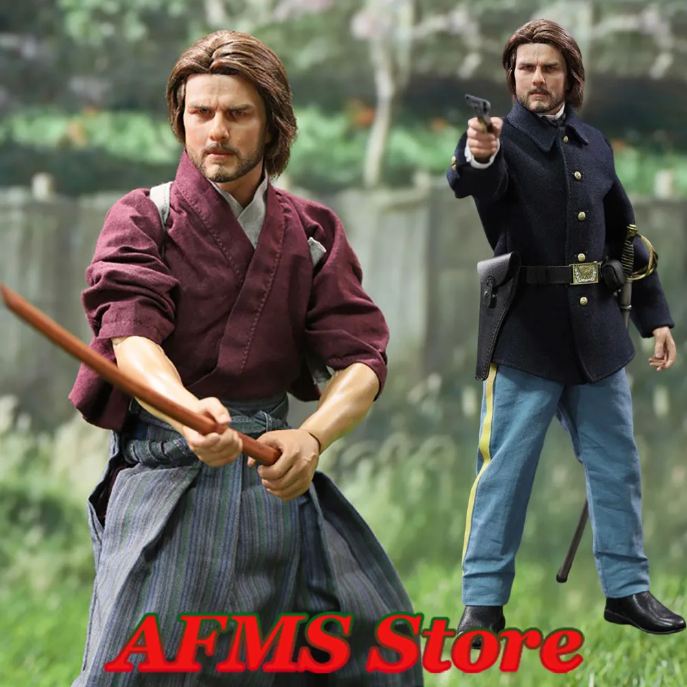 

NS80186 Коллекционная фигурка Tom Cruise The Last Samurai Captain Nathan Algren, 12 дюймов, мужская фигурка солдата, модель