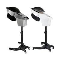 Grand micromiste professionnel ultrasons Micro brume Ozone Salon de coiffure vapeur avec support et cheveux SPA debout O3 cheveux vapeur 1