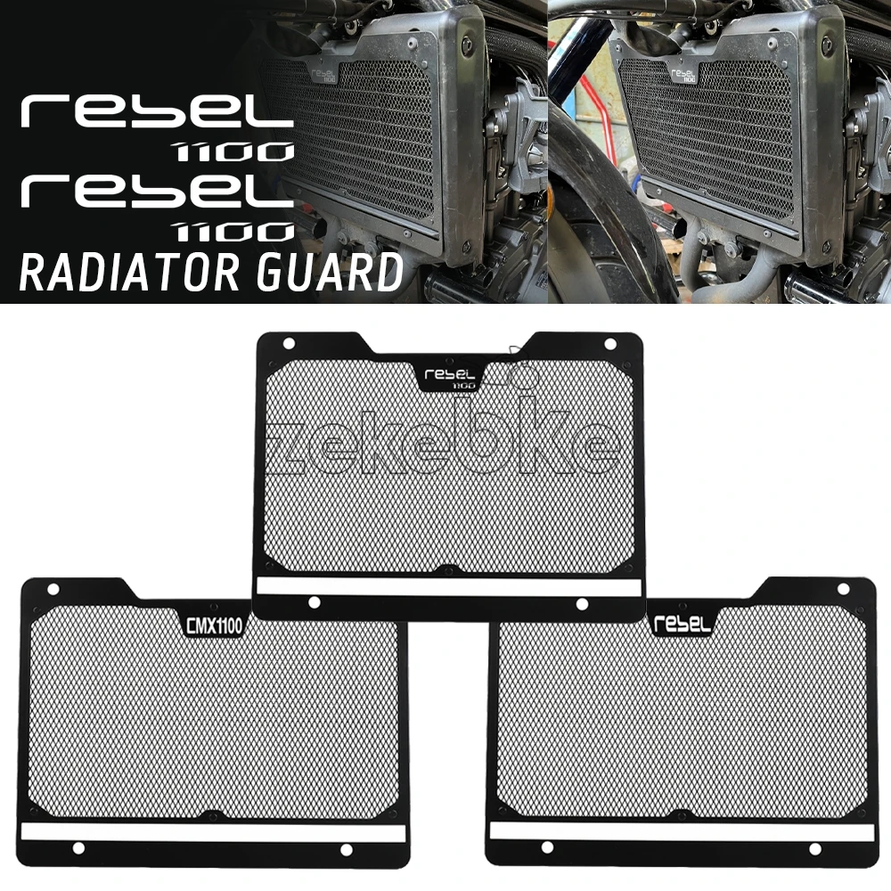 

2026 2027 Motorcycle FOR HONDA REBEL1100 CMX cmx 1100 2021-2023 2024 2025 Radiator Guard Protector Grille Cover Grill Protective