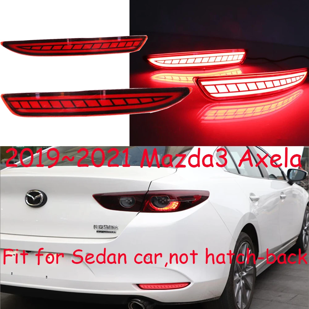 

Sedan Car Bumper Tail Light Mazda3 Axela Taillight 2019~2021y LED Car Accessories Taillamp Mazda3 Axela Rear Light Fog