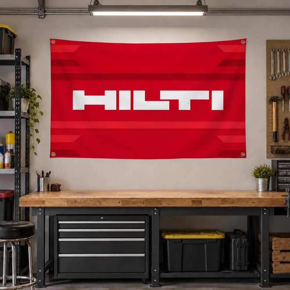 Tool Hilti Power Flags Personalized Banner Flag Room Dorm Camping Picnic Garage Bar Outdoor Wall Decor