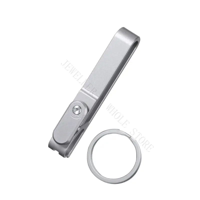 R7UF Safe Ti Alloy Belt Clip For Outdoor Work Travel Secure Attachment