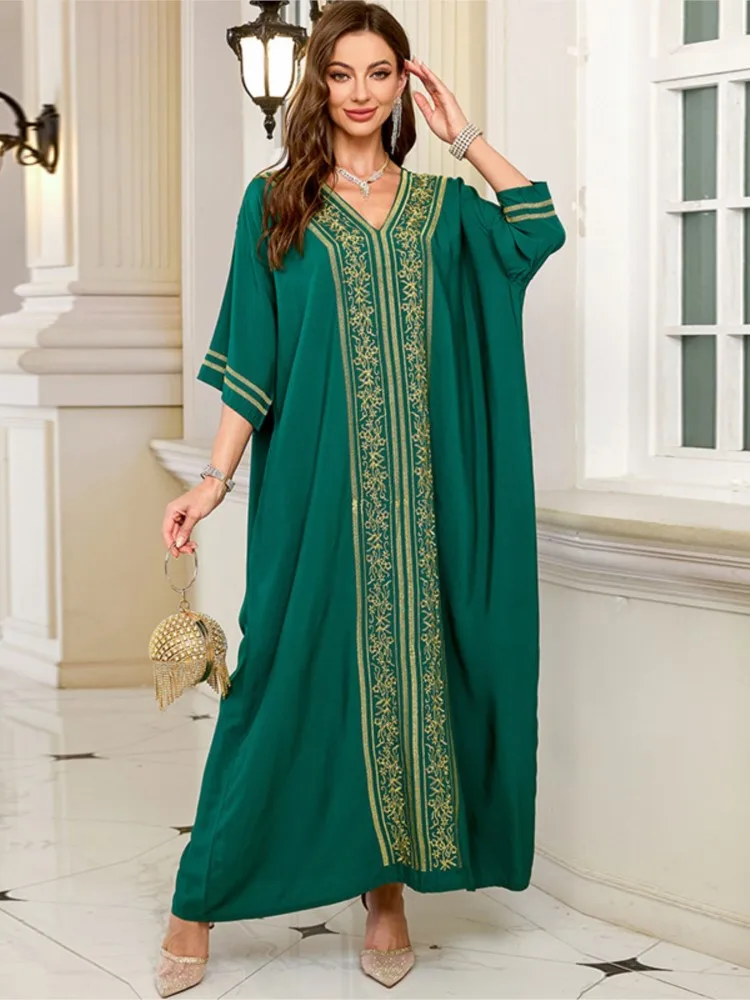 Summer Cover Ups Women Swimsuit Half Sleeve Robes Bathing Suit 2026 New Embroidery Beach Holiday Maxi Dresses Cover-Up