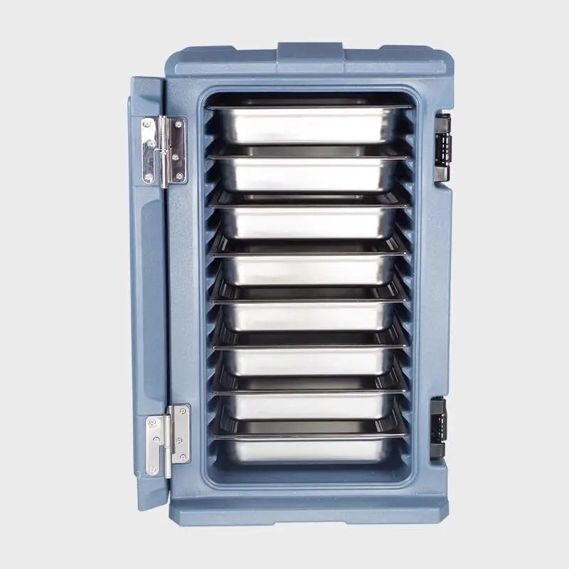 

90L food incubator meal delivery turnover refrigerator fast food takeaway box with wheels ice cream incubator