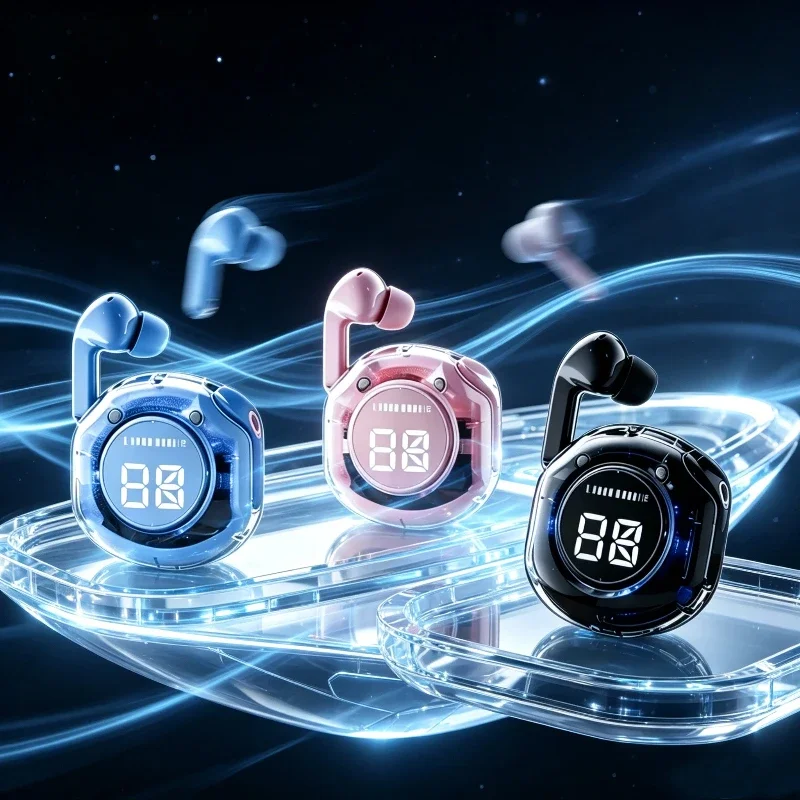 Fone Bluetooth Earbuds TWS Wireless Headphones  Water-splash Bluetooth Earphones Survive Unexpected Rain Showers Gaming Headset