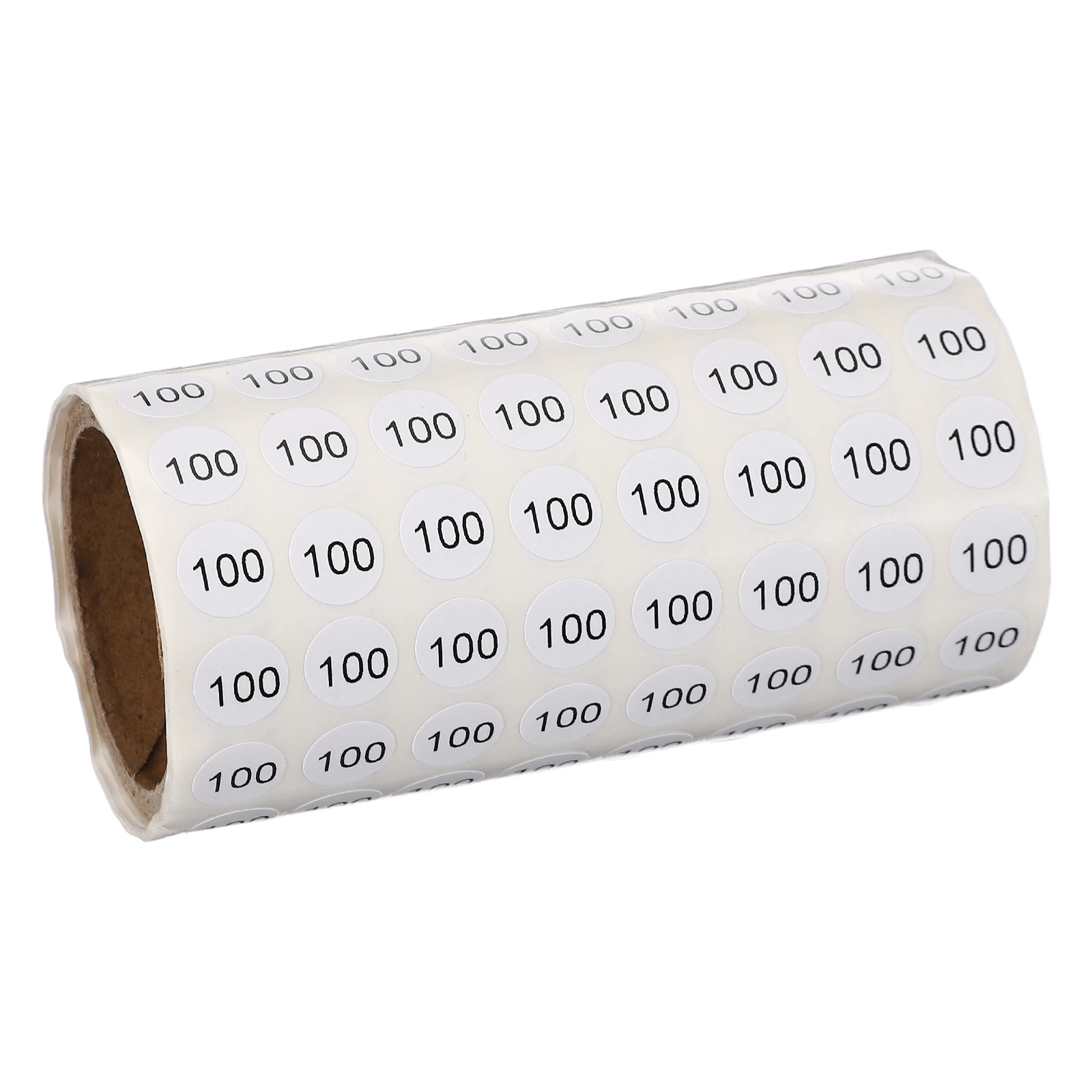 1000Pcs/Roll 10mm Number Stickers Labels Number 51-100 Sticker Round Numbers Label Small Vinyl Self Adhesive Label Circle Decals