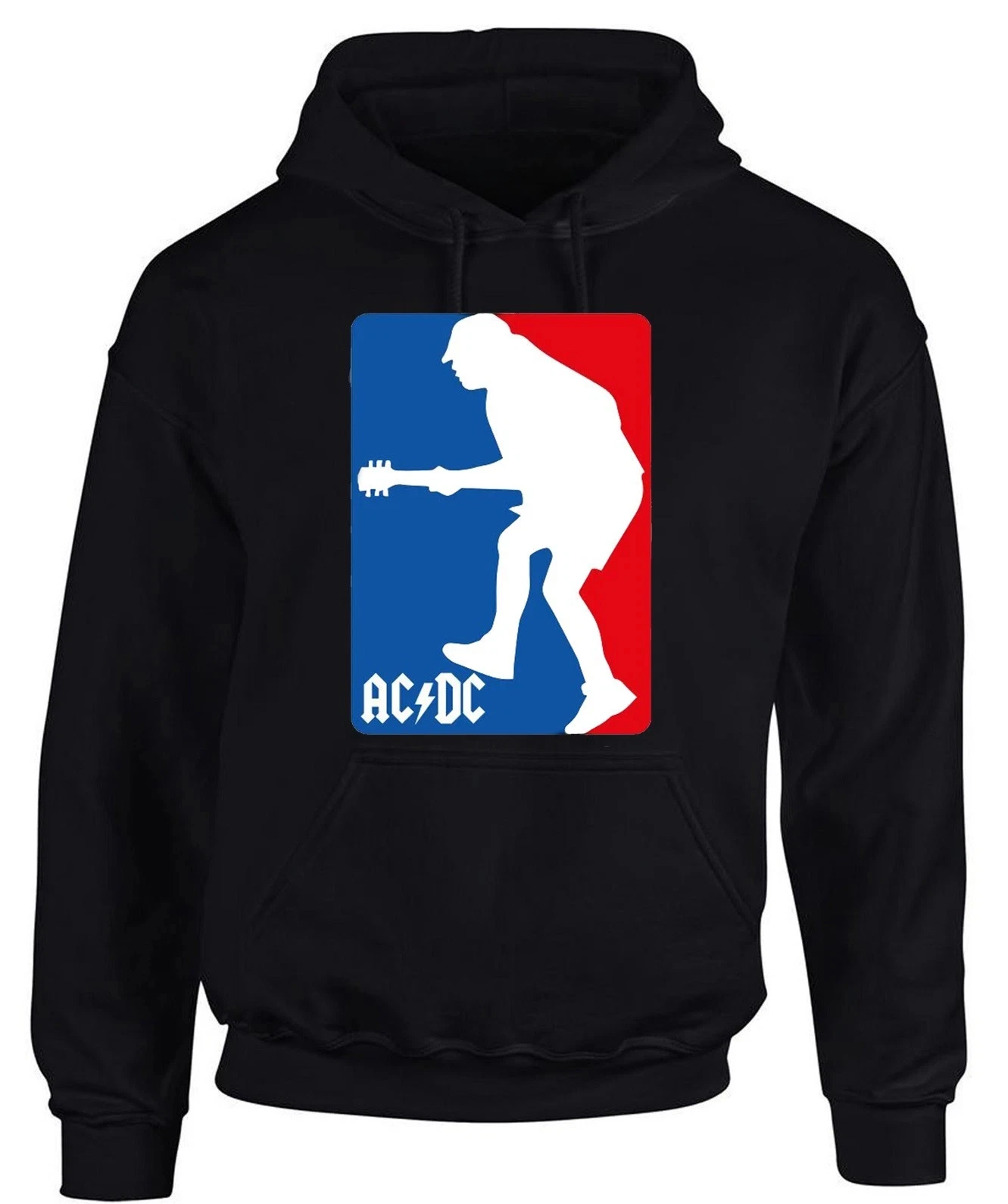 AC DC موسيقى الروك الفرقة الرسم طباعة الرجال والنساء فضفاضة الدافئة هوديس عارضة الخريف والشتاء الفاخرة الأزياء الاتجاه الملابس