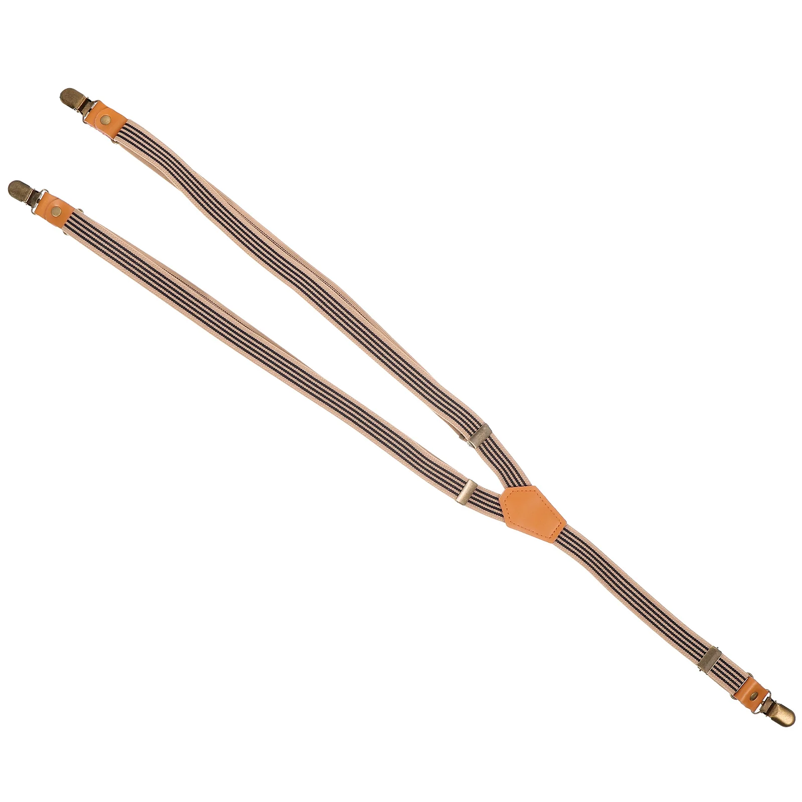 Suspensório de terno resistente, alça elástica ajustável em forma de y, suspensórios masculinos multifuncionais confortáveis para uso formal