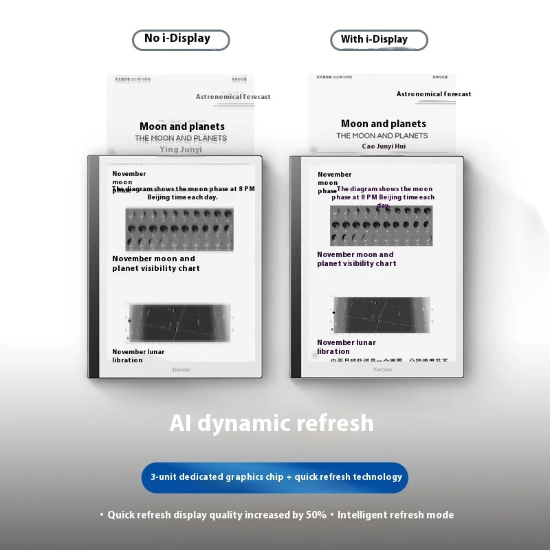 iReader Smart X3 Pro E-Book Reader Ink Screen 2560*1920 10.65 inches Carta 1300 300PPI Reader Eye Protection E-Book Readers
